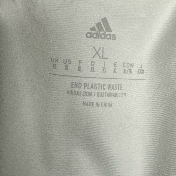 Real Madrid Club Adidas Men's White and Gold Bomber Jacket - Picture 5 of 9